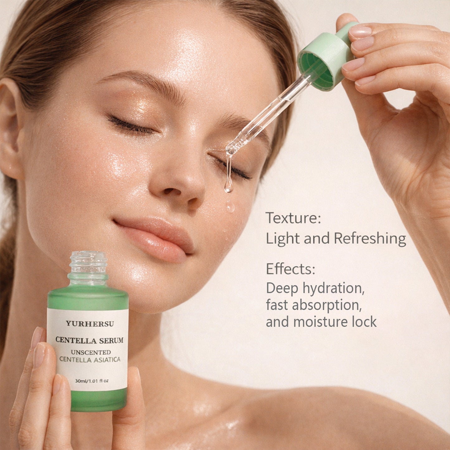 Centella Asiatica Moisturizing And Skin-Softening Serum