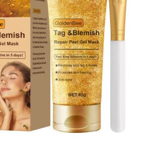 Non-standard Gold Foil Tear And Pull Gel Mask