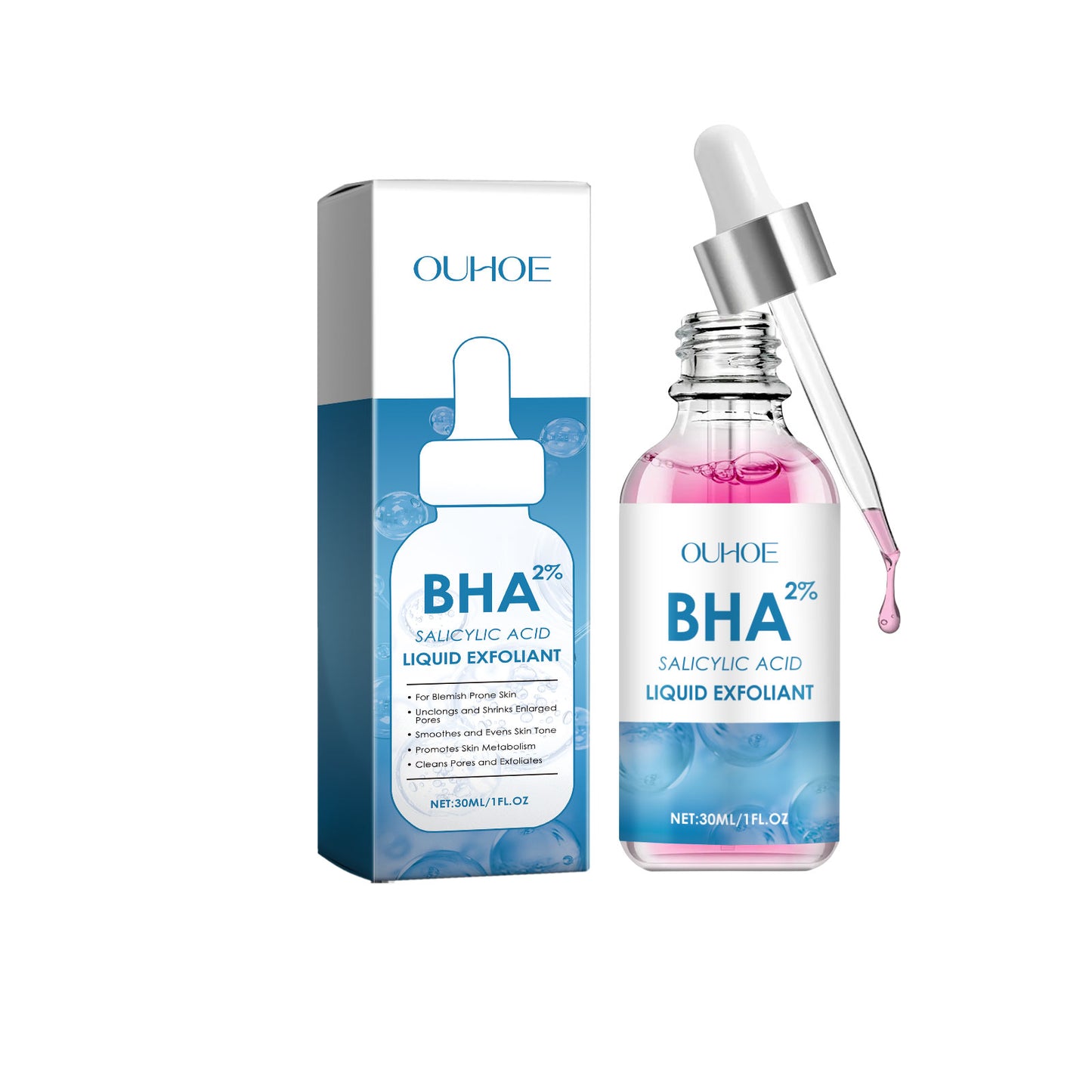 OUHOE Exfoliating Essence, Effective In Softening Dead Skin, Brightening And Repairing Skin Smooth And Delicate Essence