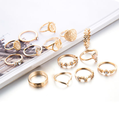 Joint ring set of 15