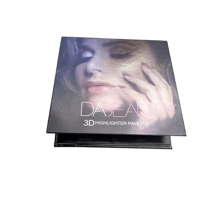 Fashion 4 Color Highlight Powder Repair Powder 3D Highlight Eye Shadow