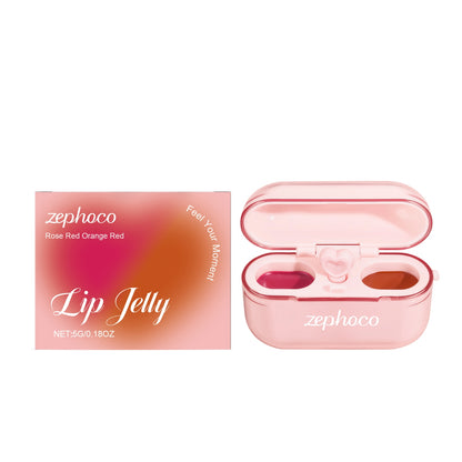 Bicolor Jelly Lip Gloss