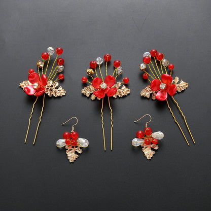 Manufacturers Selling Costume Jewelry Set Wedding Bride Headdress Wedding Hair Ornaments Accessories Wholesale