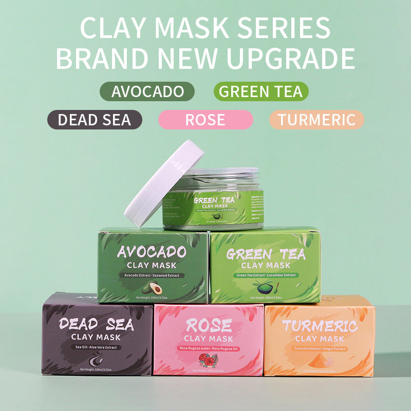 Rose Clay Daub-type Green Tea Cleaning Mask