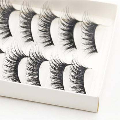 Thick and long false eyelashes