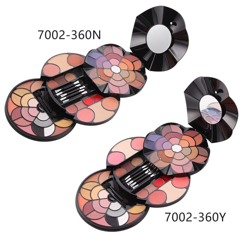 Women's Multicolor Makeup Palette Suit