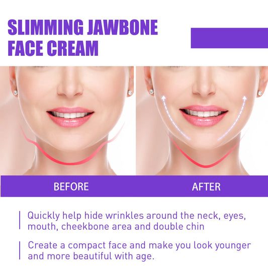 Aysuing V Face Firming Cream Tightening Contour Firming Lifting Chin Sagging Face Skin Massage Cream