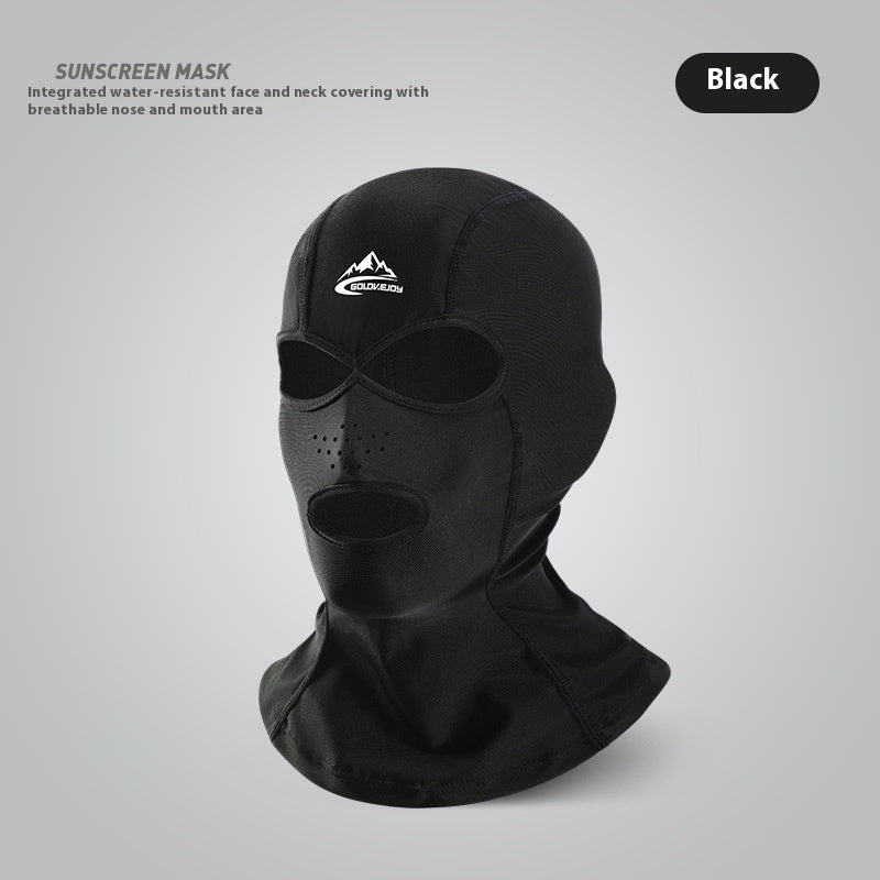 Facekini Swimming Sun Protection Head Cover Men And Women Outdoor