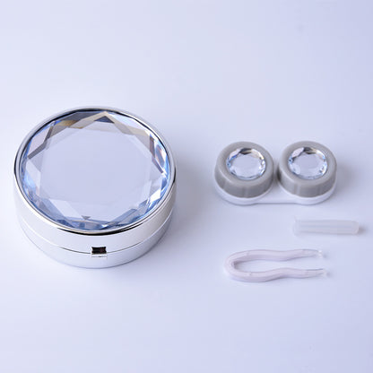 Diamond Shaped Contact Lens Cartoon Companion Box