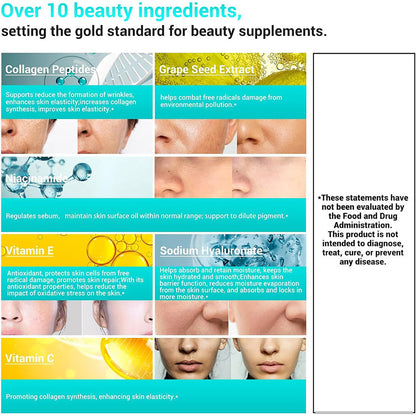 Collagen Compressed Compound Tablets