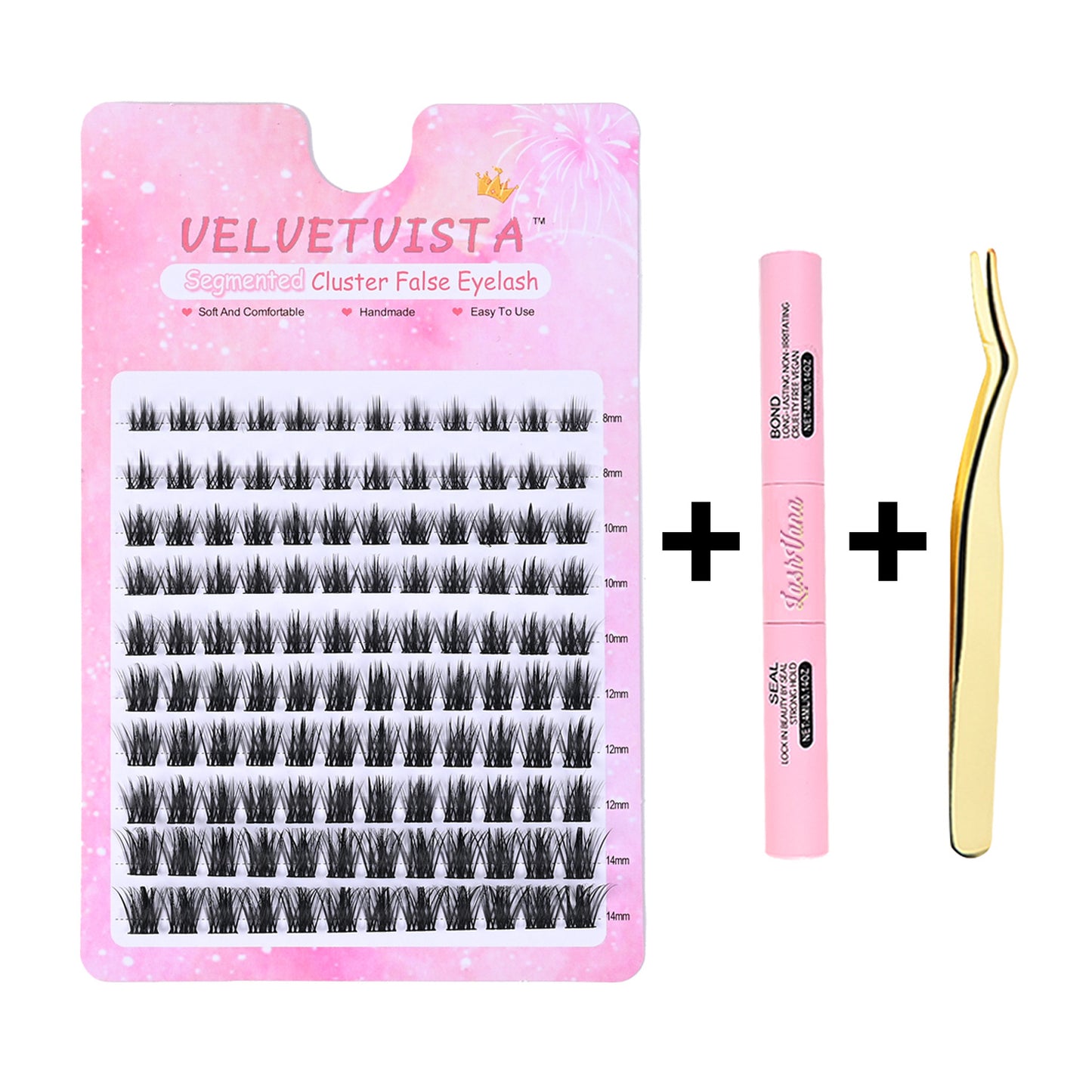 Ten Rows Of W50 False Eyelashes Capacity Segmented Hair