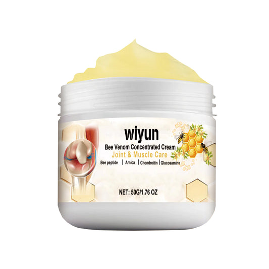 Wiyun Bee Venom Body Care Cream, Gently Moisturize And Apply Topical Repair Cream For Wrist And Knee Body Massage