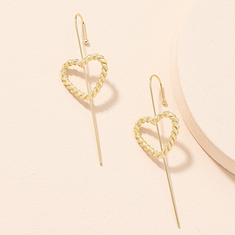 Ear-hook Earrings Simple And Cold Wind Ear Bone Clip Female