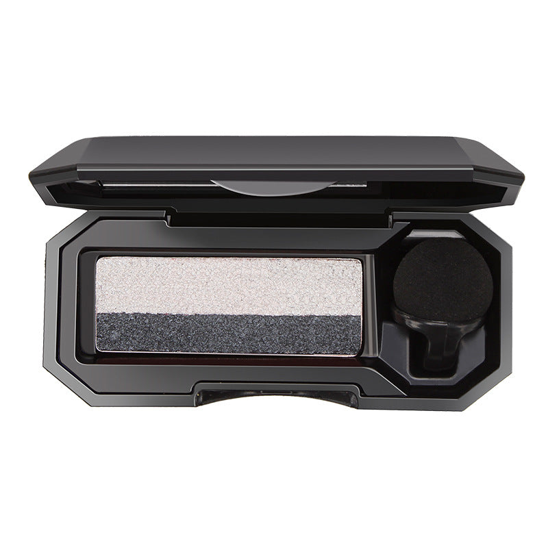 Sponge Brush Two-color Lazy Eyeshadow Mashed Potatoes