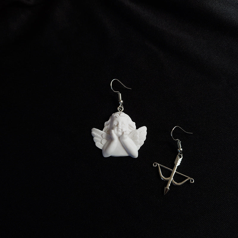 Cupid Angel Thin Earrings Earrings