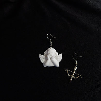 Cupid Angel Thin Earrings Earrings