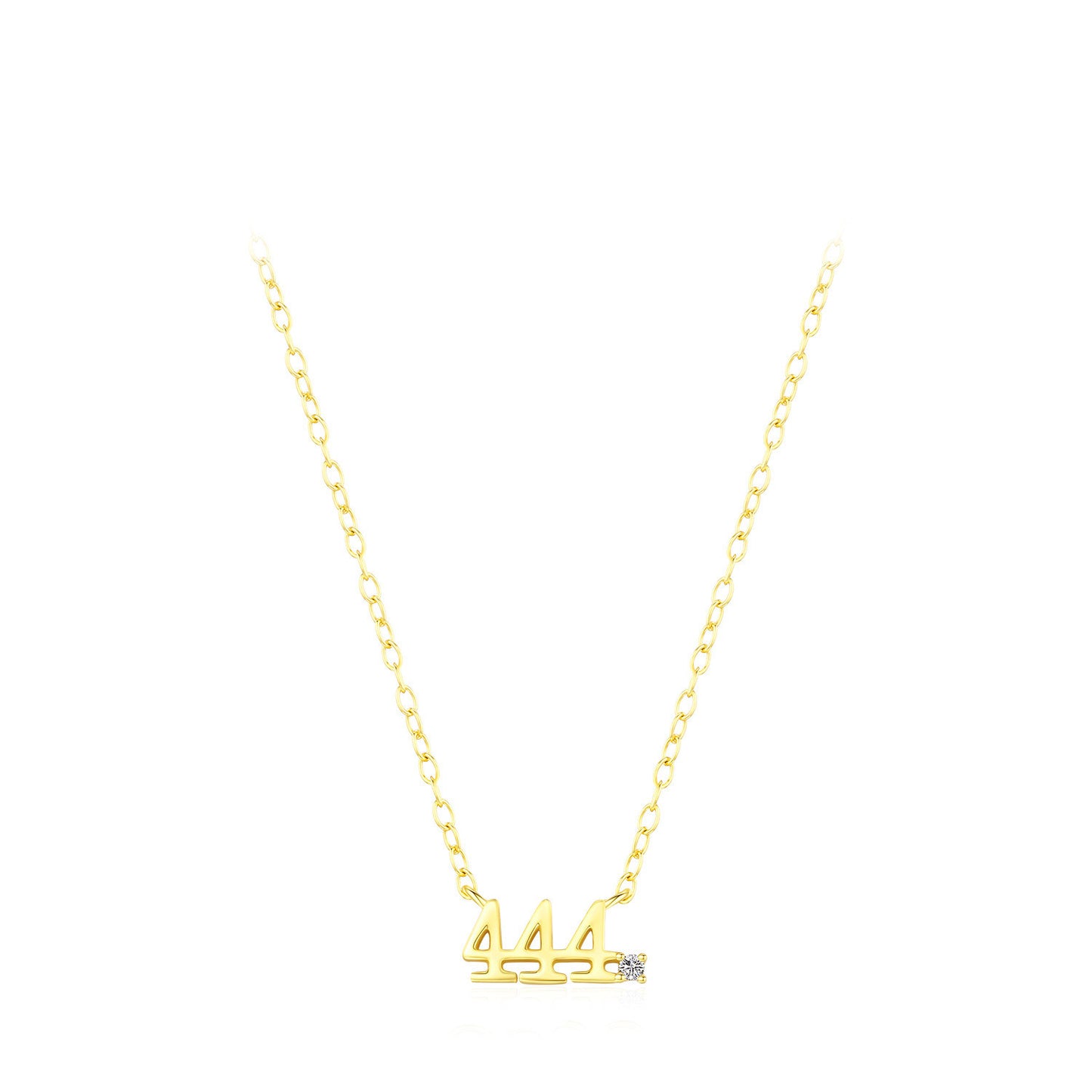 Fashion Personality Lucky Digital Necklace For Women
