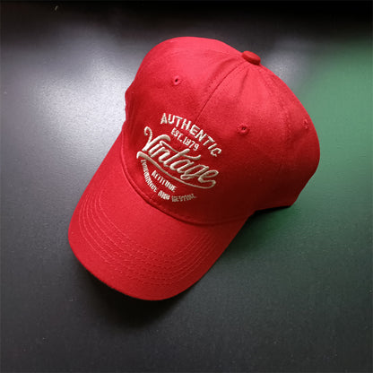 European And American Letter Embroidery Baseball Cap Peaked Cap For Men And Women