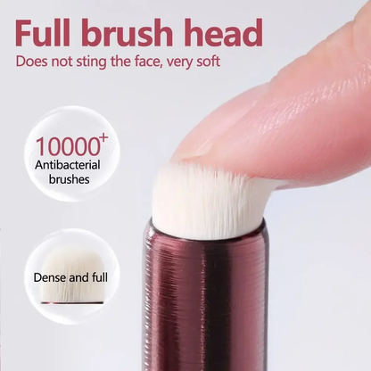 Professional Lip Makeup Brush Round Head Multifunctional Smudging Lipstick Concealer Eyeshadow Highlighter Liptints Cosmeti Multifunctional Professional Concealer Brush