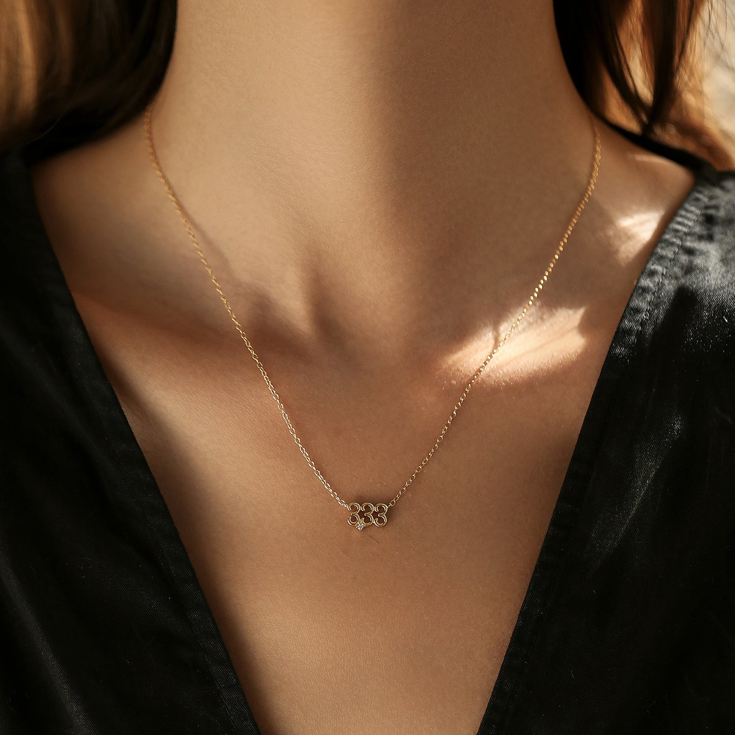 Fashion Personality Lucky Digital Necklace For Women