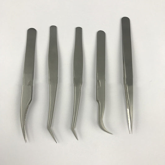 Stainless steel elbow tweezers