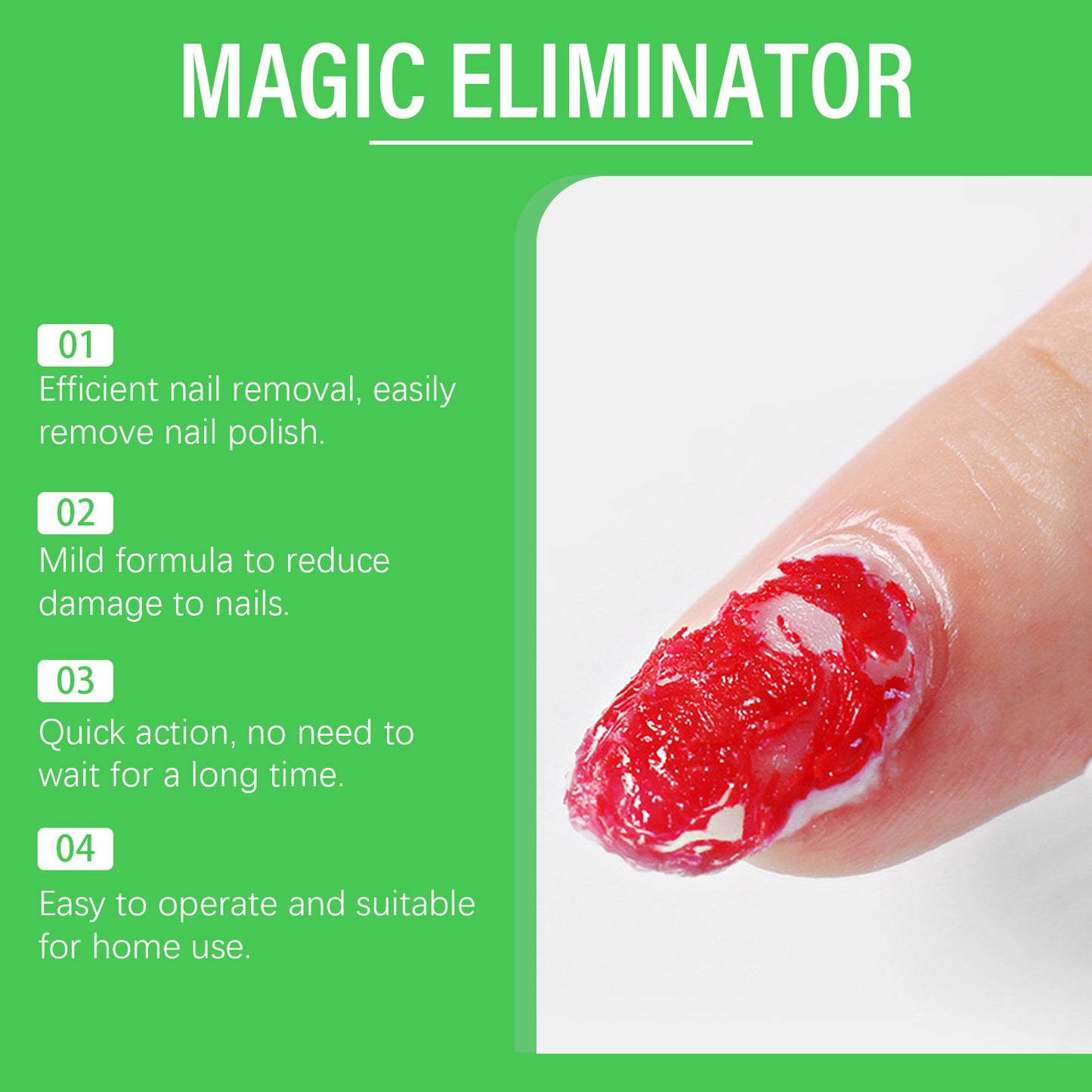 Nail Polish Remover Is Mild And Lytic Agent Easy