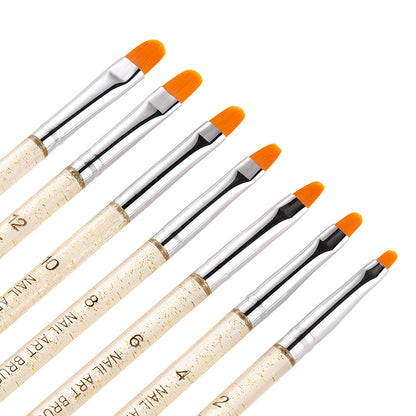 Nail Brush 7pcs round head light therapy pen