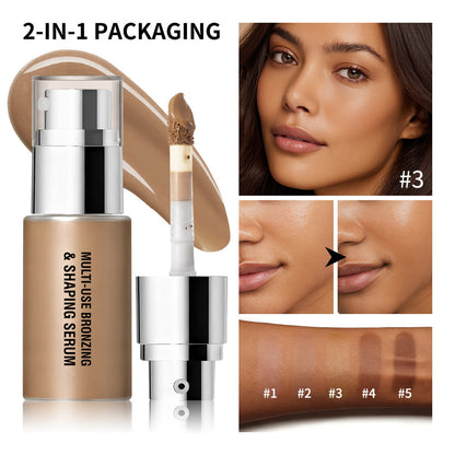 Multi-color 3D Highlight Contour Liquid