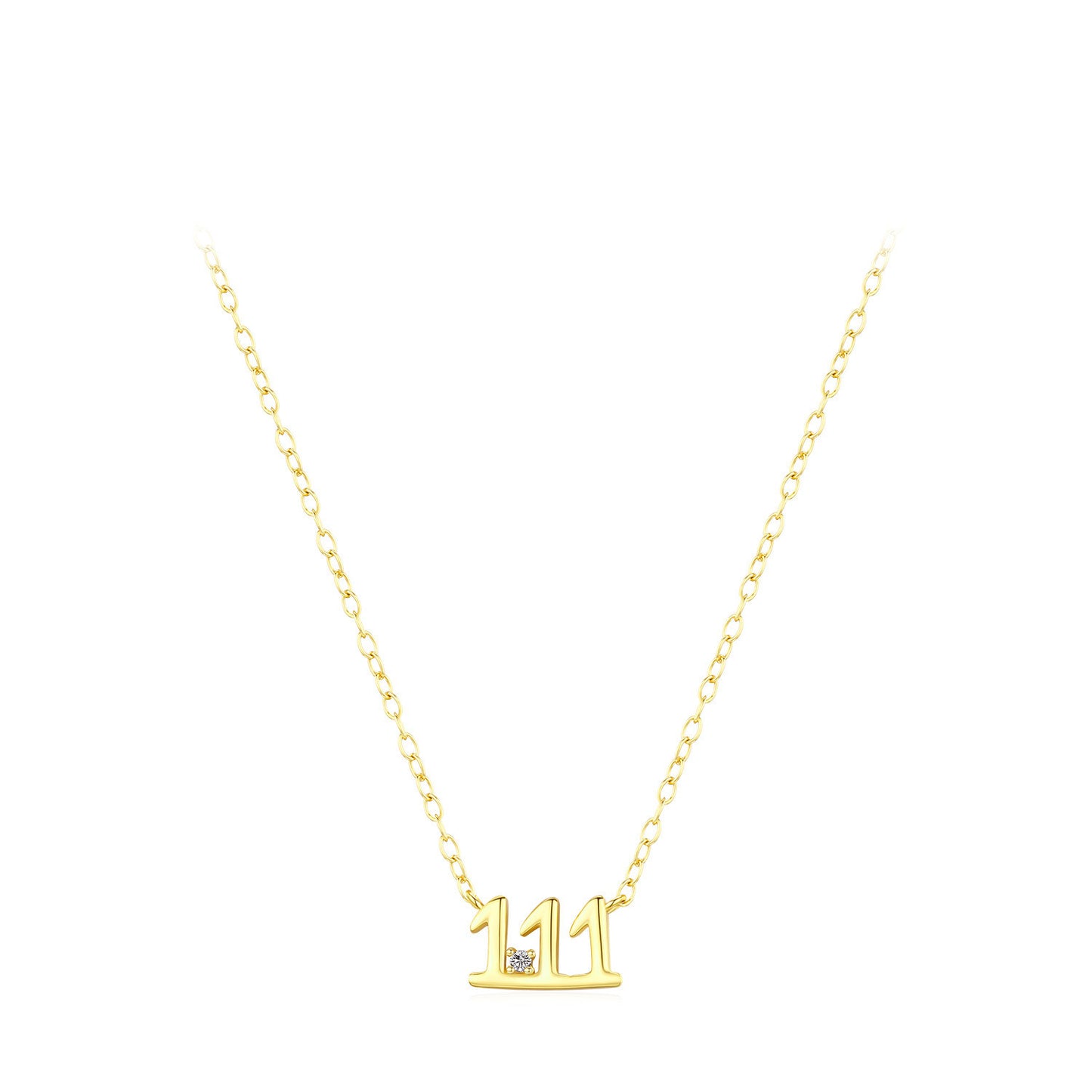 Fashion Personality Lucky Digital Necklace For Women