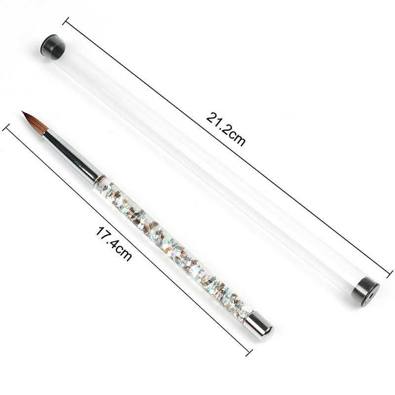 Nylon Nail Art Crystal Engraving Brush Tool