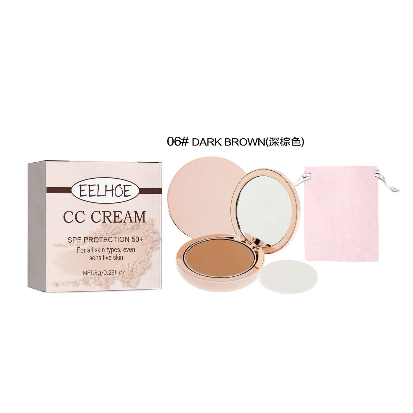 Skin Protection Lightweight Breathable Durable Not Easy To Makeup Natural Concealing And Setting Makeup Powder