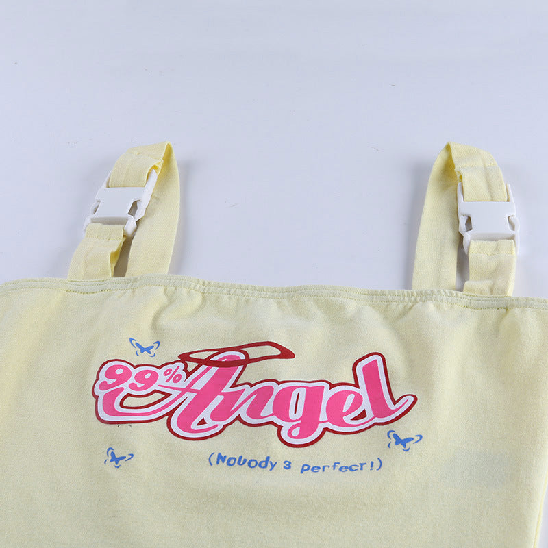 School bag buckle suspenders