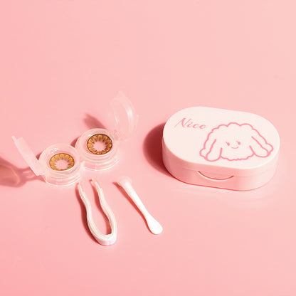 Cartoon Portable Color Contact Lens Care Box