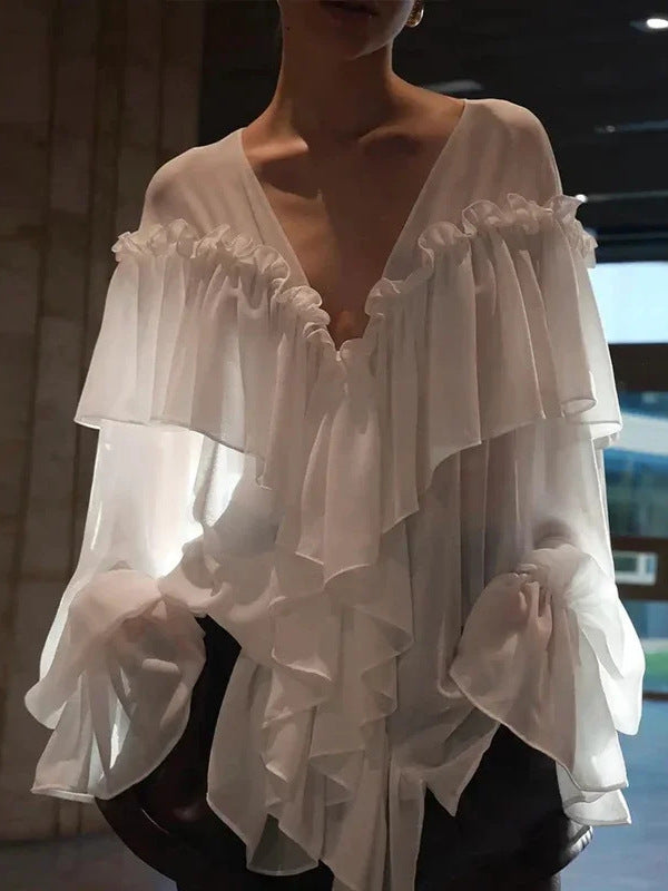 See-through Beach Cover-up Top For Women