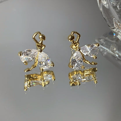 Ballet Simplicity Student Ear Clip Non-piercing Earrings