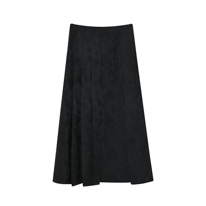 Jacquard Improved Horse-face Skirt Skirt For Women