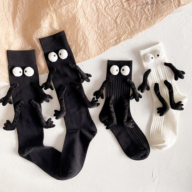 Cute Plush Doll In Tube Socks JK Is Thin Pure Cotton Pile Pile Short Boots Couple
