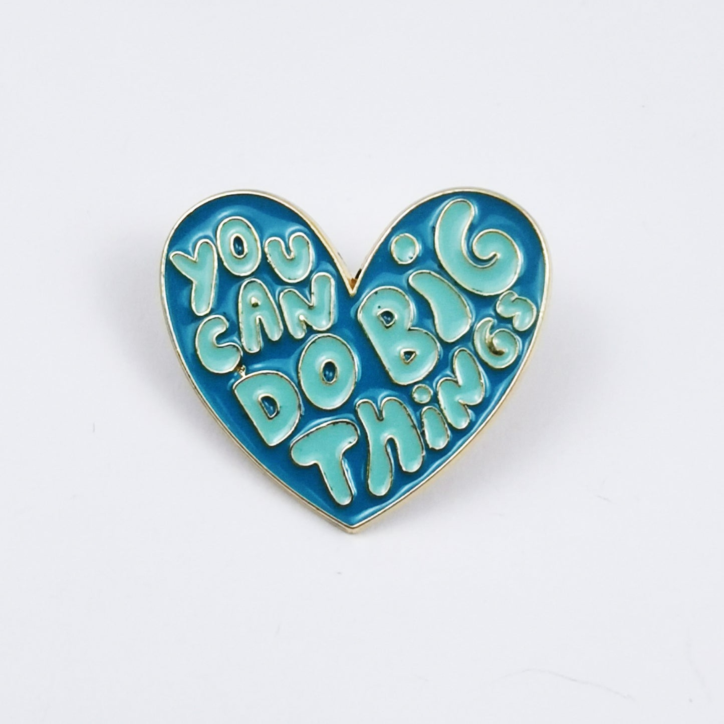 Simple Colorful Metal Pin Accessory Brooch