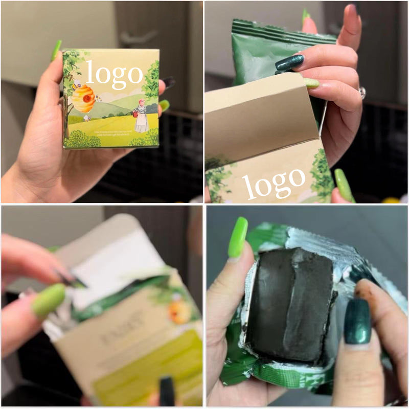 Coffee Green Tea Frosted Soap