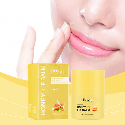Hoygi Honey Nourishing Lip Balm Deeply Nourishes, Softens Lip Skin, Fades Lip Lines, And Prevents Chapped Lip Balm