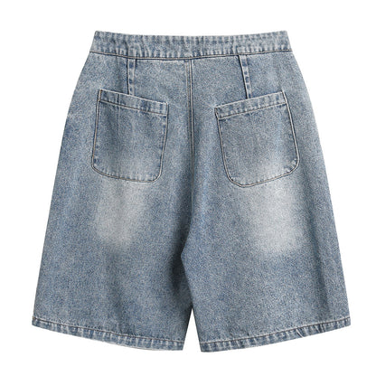 Fashion Men's Loose Straight Short Pants