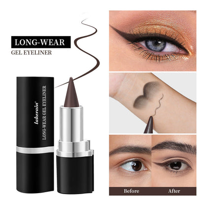 3 PCs Lipstick Lip Liner Eyeliner Highlight Contour Stick Suit 5D Face Makeup Set Suit