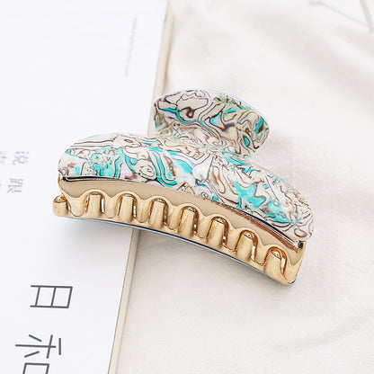 Fashion Acrylic Women's Tie Up The Hair Stripe Hair Claw