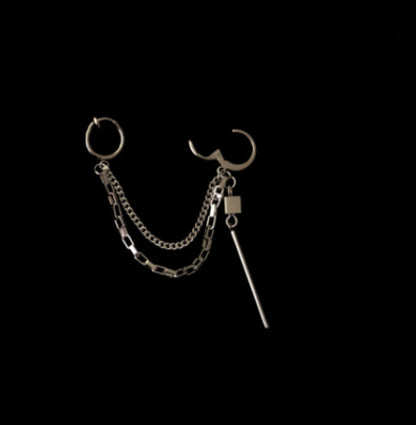 Long Stick Earrings Ear Bone Clip Earrings