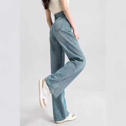 Fashionable Narrow Wide-leg Jeans For Women