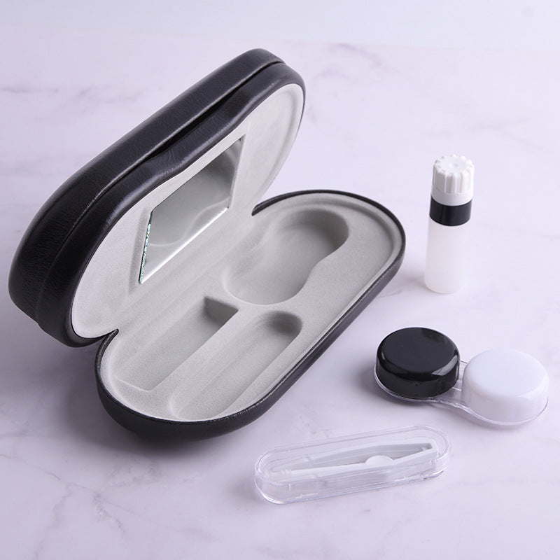 Double-layer Dual-purpose Glasses Case Contact Lens Case