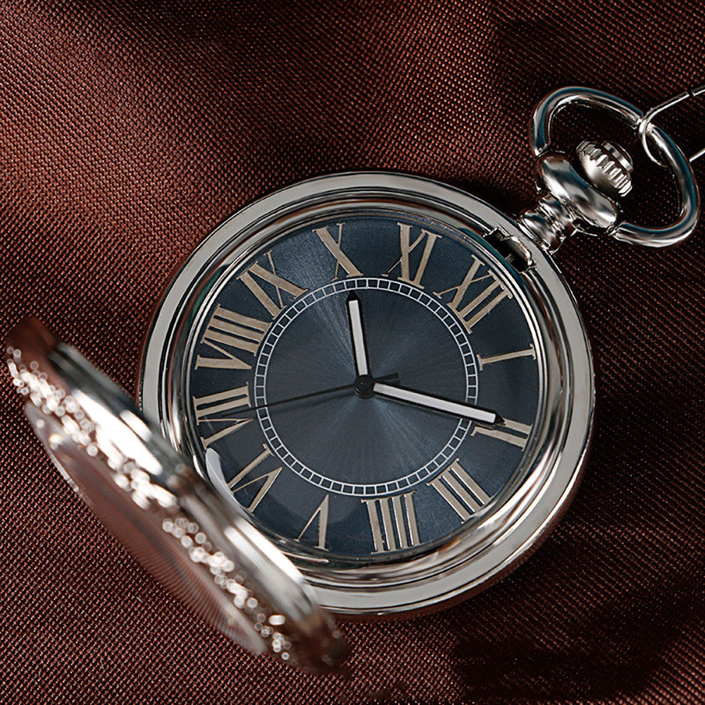 Low-key luxury mechanical pocket watch