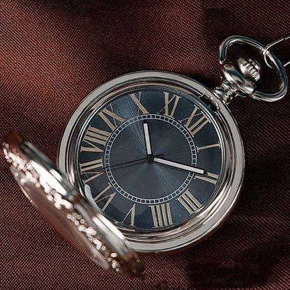 Low-key luxury mechanical pocket watch