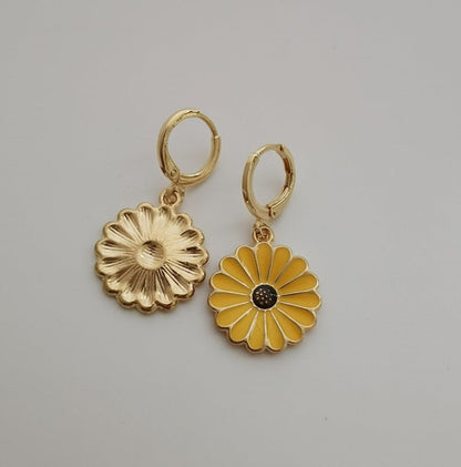 Summer Earrings Yellow Earrings