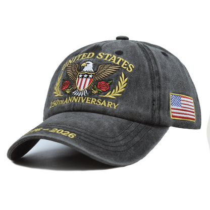 Embroidered Anniversary Commemorative Cap Embroidered Snapback Hat